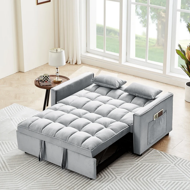 Convertible 3-in-1 Multi-Functional Sofa Bed