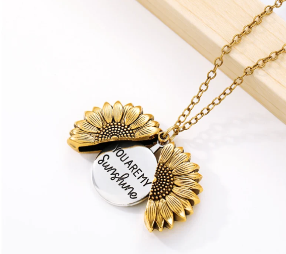 🌻"You Are My Sunshine"🌞Sunflower Necklace