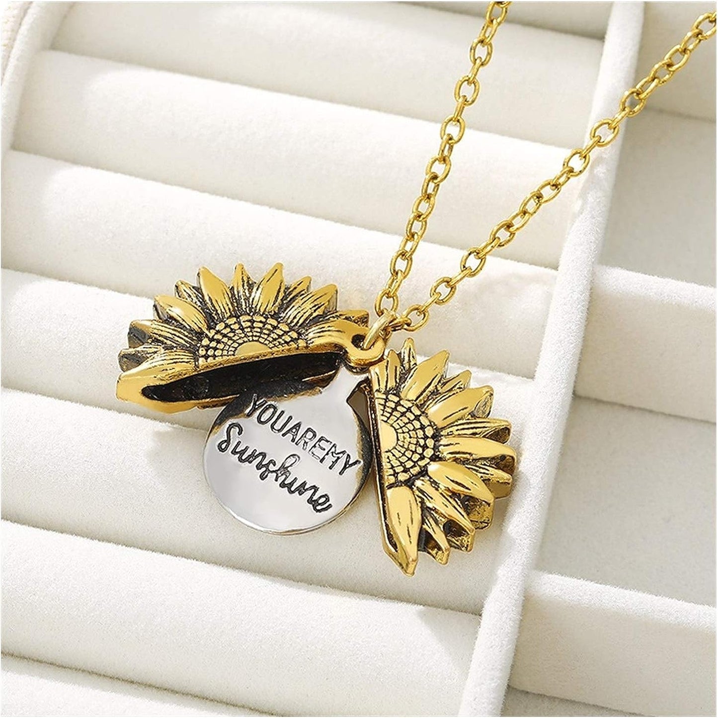 🌻"You Are My Sunshine"🌞Sunflower Necklace