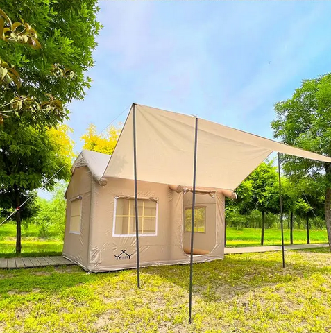 Self-Inflating Tent