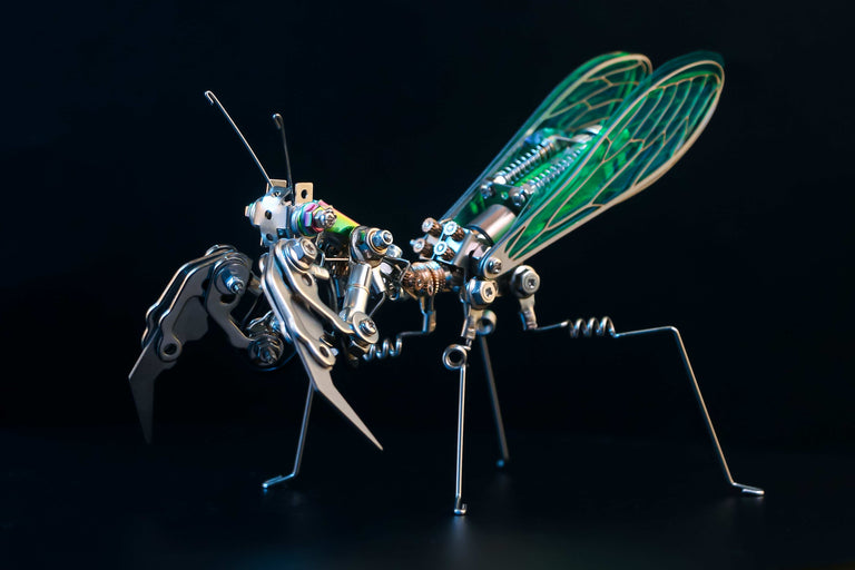 Cyberpunk Praying Mantis