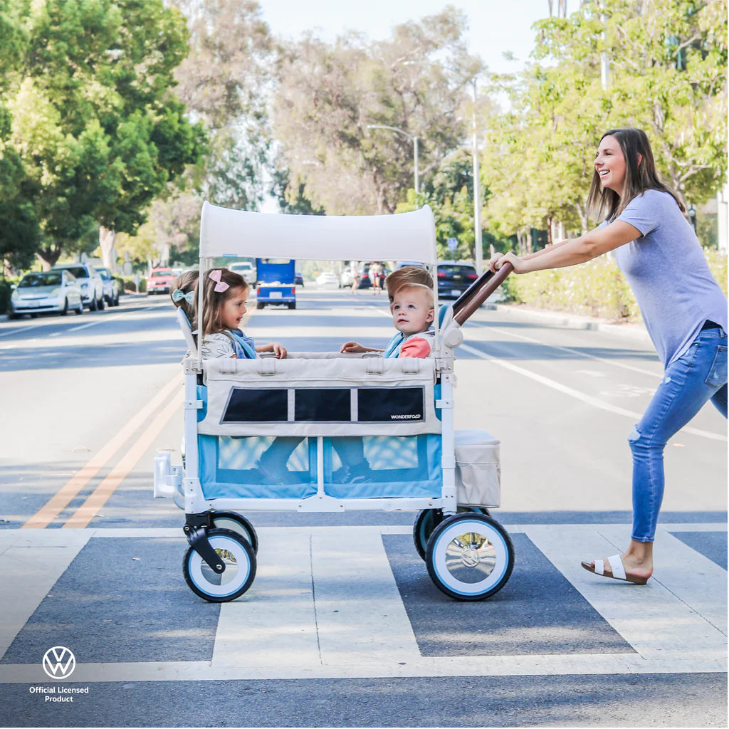 VW4 volkswagen stroller wagon ® (Blue) + 4MOMS - BOGO - $79.99