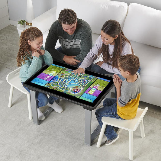 Touch screen table for board games: includes more than 50 games with downloadable WIFI applications